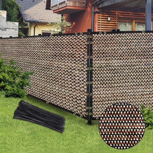 Brown 6ft 50ft outdoor - brown,