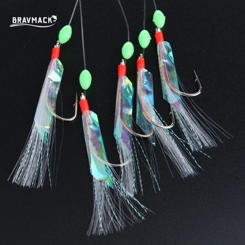 Pack mackerel feathers - 5,