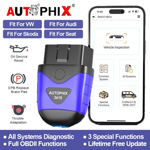 Autophix 3610 bluetooth obd2 - 3610,