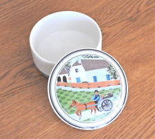 Villeroy & Boch Naif Pattern pot Marked British Airways 10cm dia