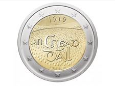 2 euro commemorative Irish coin,  An Chead Dail 1919-2019