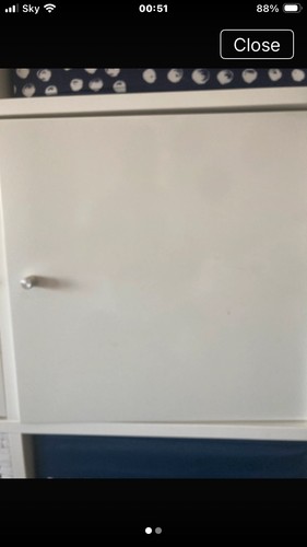 Ikea kallax white gloss - ikea,