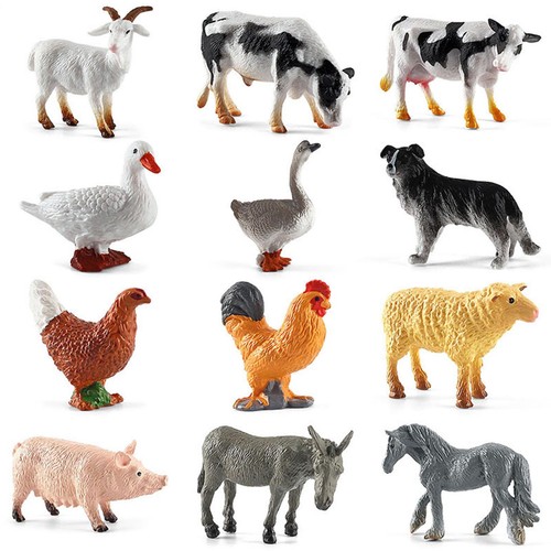 12x farm animals - 12x,