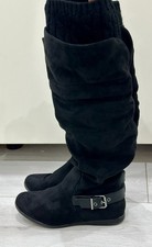 Aldo Suede Upper Knee High Boots warm leather size 4