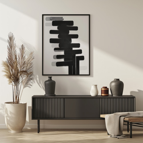 Modern geometric wall - geometric, art