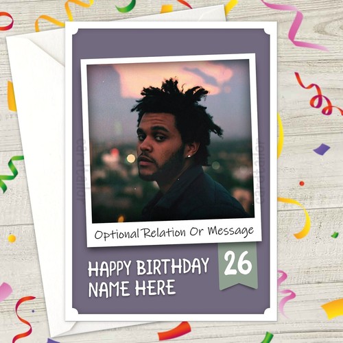 The weeknd personalised - the,