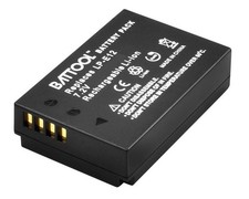 New LP-E12 Battery for Canon EOS M M2 M10 M50 M200 100D Rebel SL1 Kiss X7 SX70