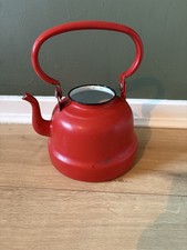 Vintage 60's Red Enamel