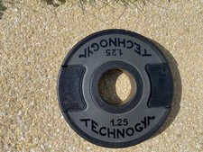SINGLE 1.25kg TECHNOGYM URETHANE OLYMPIC WEIGHT PLATE
