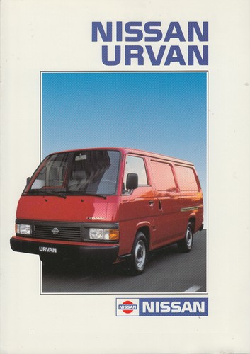 Brochure nissan - brochure, urvan
