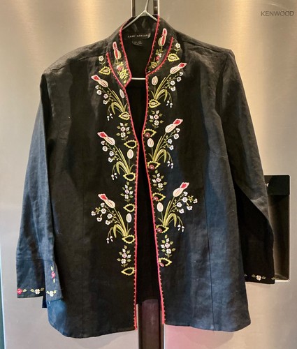 Anne carson linen jacket - anne,