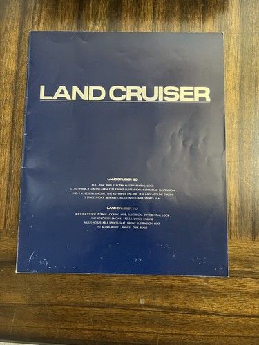 Land cruiser catalog - 80/70,