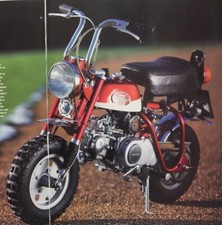 HONDA MONKEY BIKE - 6 PAGES OF