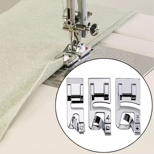 Set rolled hem - 3,
