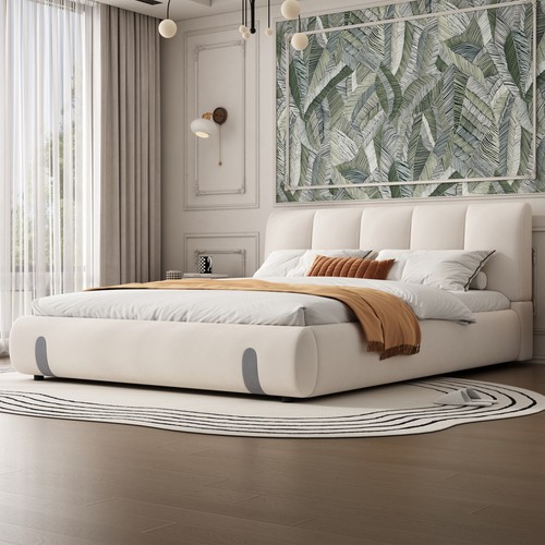 4ft6 double size bed plush - size,