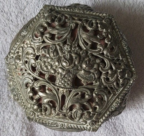 Vintage hexagonal filigree - vintage,