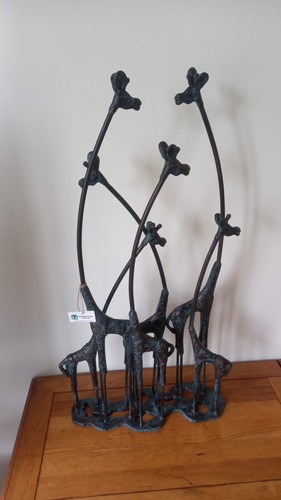 Giraffe sculpture ornament - sculpture,