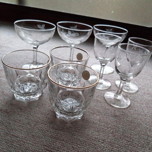 Kiriko cut glass soga - glass,