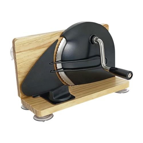 Metal bread slicer - bread, hand