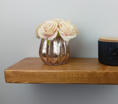 Chunky rustic floating shelf - floating,