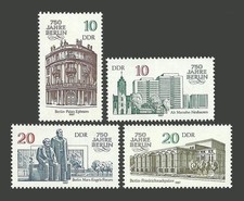 East Germany DDR Stamps 1987