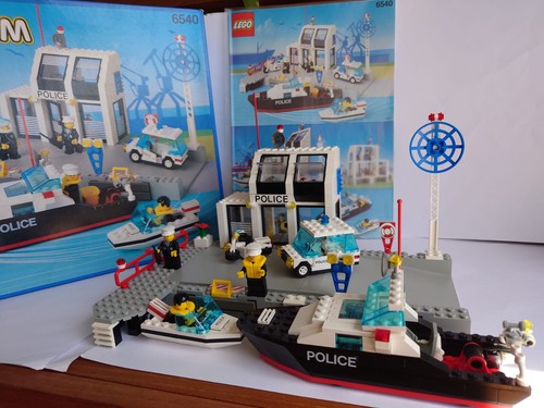 Lego town harbour - town, 6540