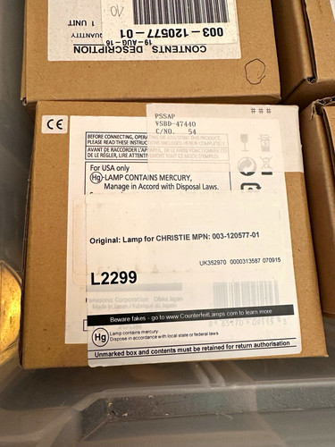 Christie l2299 projector lamp - projector,