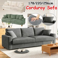 Jumbo Cord Sofa Couch Modern