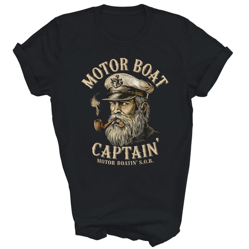 Motor boat captain - motor,