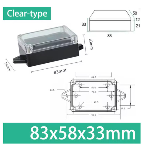 Waterproof junction box abs - waterproof,
