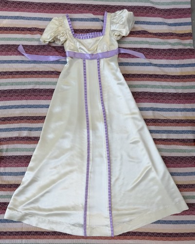 Vintage satin empire - satin,