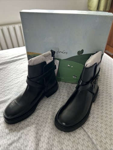 Joules hackley black leather - joules,