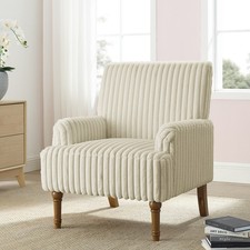 Modern Accent Chair Solid Wood