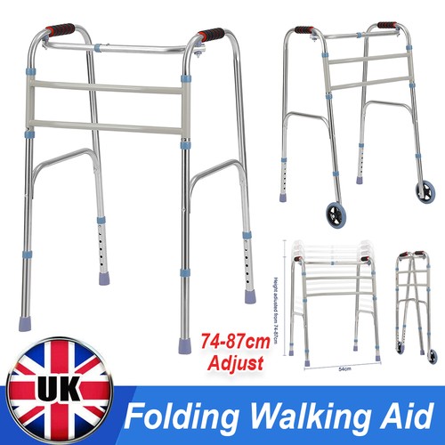 Folding walking frame - folding, with
