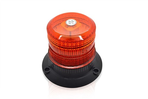 Amber led strobe flashing - amber,
