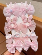 10pcs Set Baby Girl Large Bow