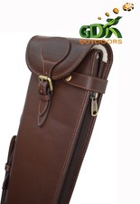EX-display GDK TOP GRAIN LICHI LEATHER SHOTGUN SLIP, 28-32" barrels,51",LICHI