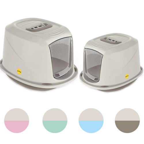 Cat kitten hooded litter tray - cat,