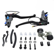 19 RCS CNC Motorcycle Pair Brake Master Cylinder Cable Clutch Radial Brake Pump