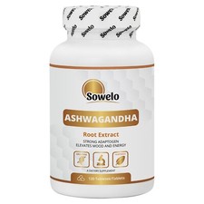Ashwagandha Root Extract – Tab – High Strength – Stress & Mood Support – Sowelo