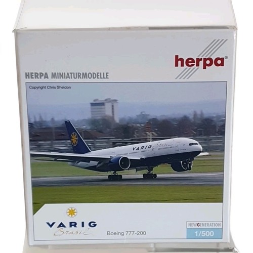 Herpa wings 506564 varig - herpa,