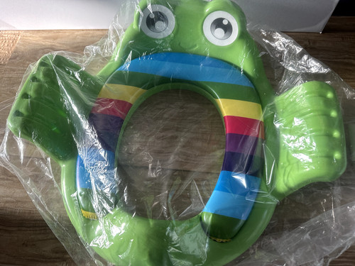 Potty seat frog - seat, toilet