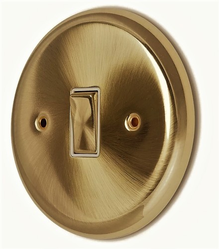Designer round light switches - ,