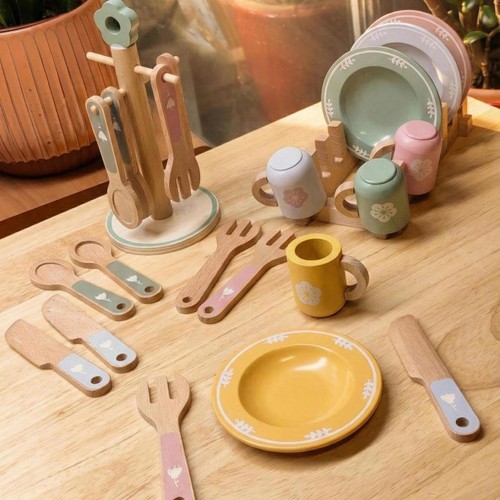 Wooden pretend play - wooden, kitchen