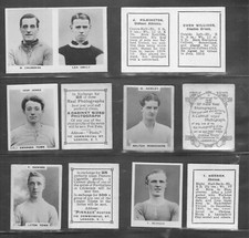 Type Cigarette Cards,  Sets