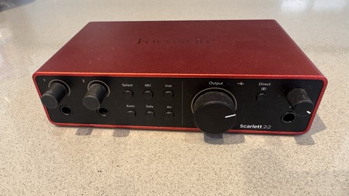 Focusrite scarlett 2i2 4th - focusrite,