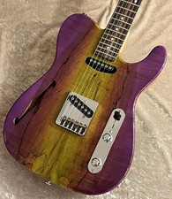 G&L Custom Shop ASAT CLASSIC Semi Hollow Purple Mist 2020 (no251007)