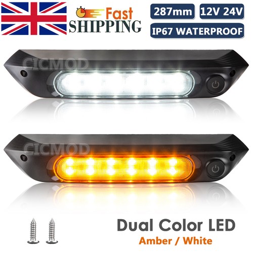 Dual led awning - led, 12-24v