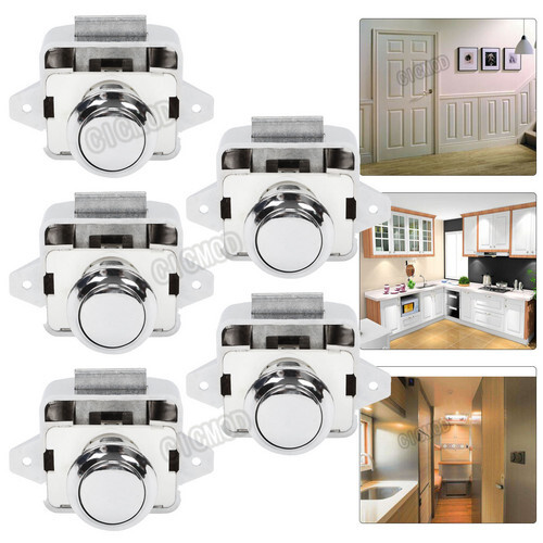 Push button catch latch - button,