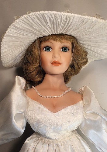 Porcelain doll elizabeth - porcelain,